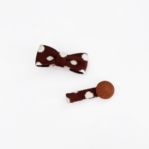 Girl Hair Clip Bow Moo Set (GHP8724)
